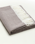 Herringbone Fringe Throw Blanket (multiple colors)