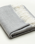 Herringbone Fringe Throw Blanket (multiple colors)