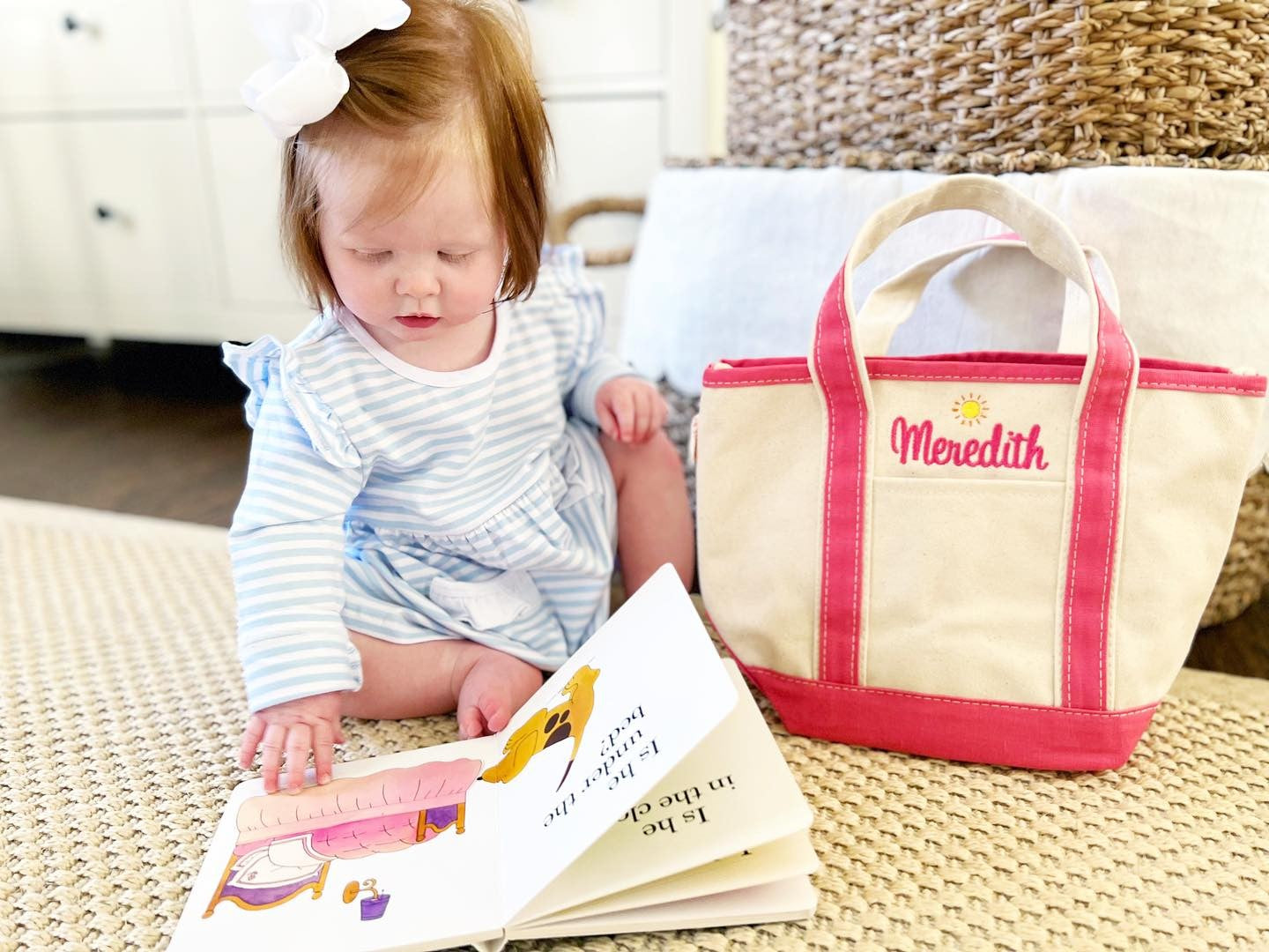 Children&#39;s Personalized Canvas Tote Bag