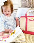 Children's Personalized Canvas Tote Bag