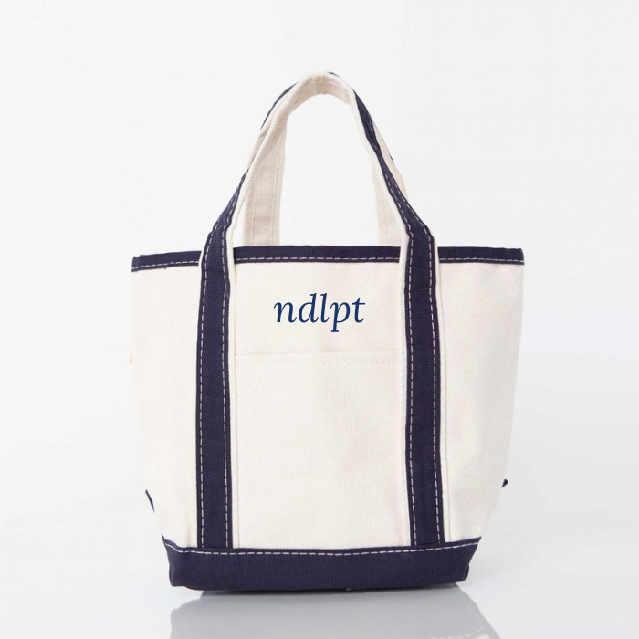 ndlpt needlepoint project canvas tote bag